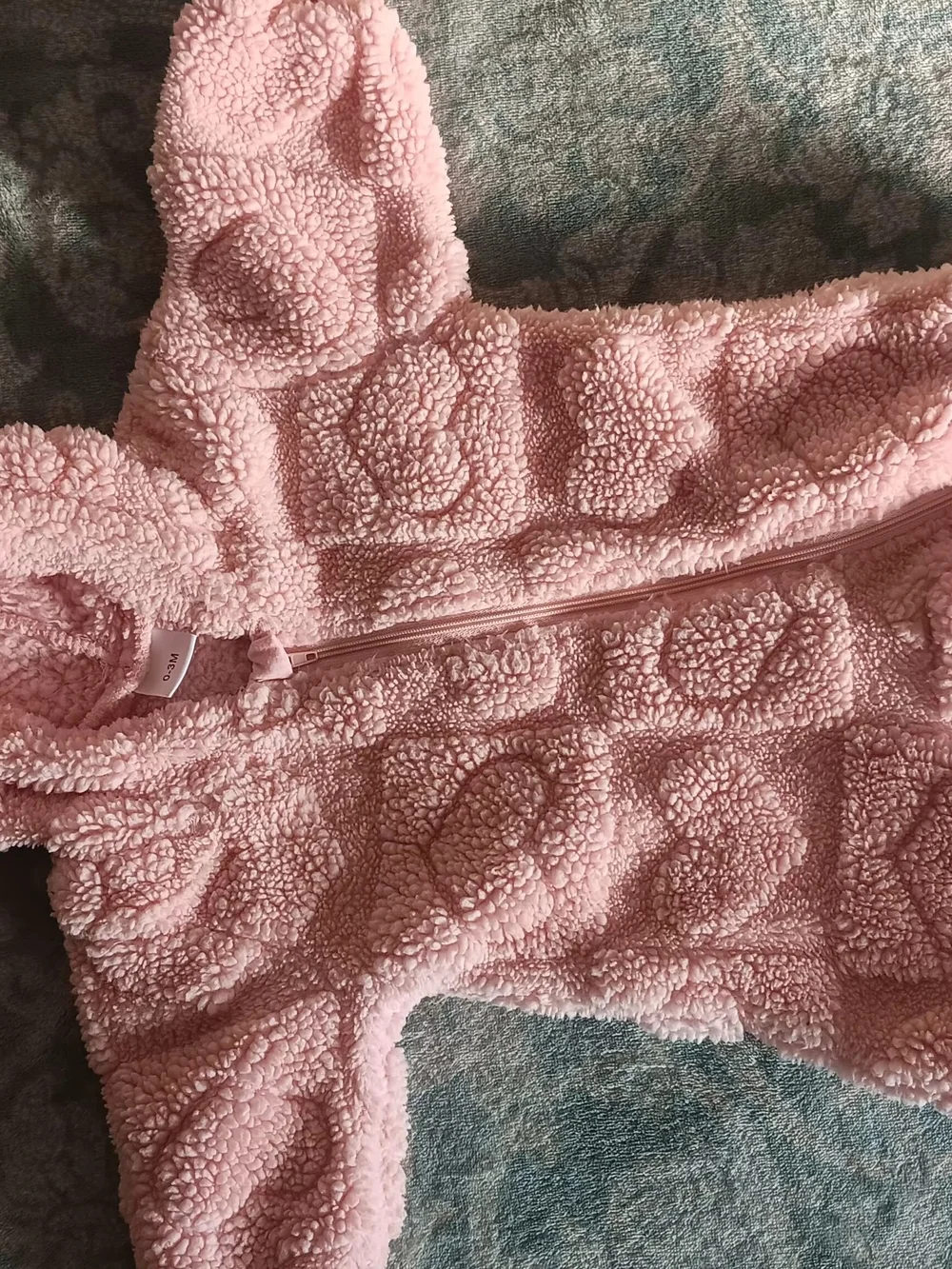 Kids Pink Sherpa Fuzzy Vest